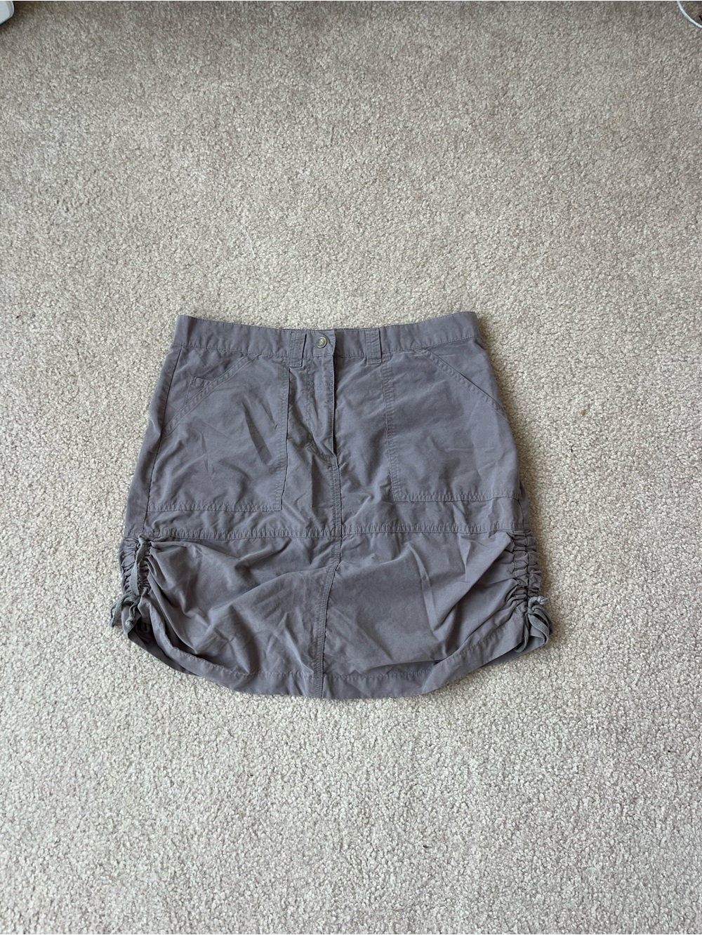 Woolrich Women's Gray Cargo Skirt
